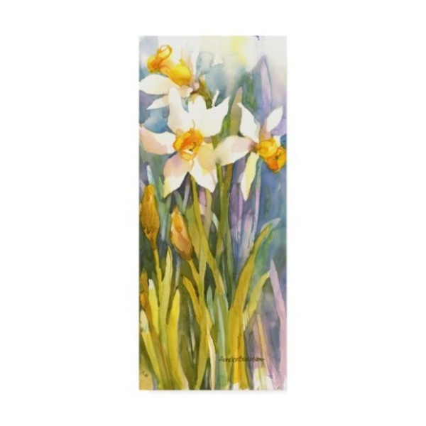 Trademark Fine Art Annelein Beukenkamp 'Narcissus' Canvas Art, 10x24 ALI38212-C1024GG